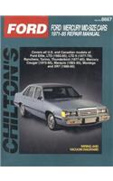 Ford Mid-Size Cars, 1971-85: Mid Size Cars 1971-85 Repair Manual