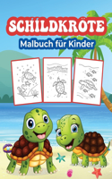 Schildkröte Malbuch für Kinder: Große Schildkröte Activity Book für Jungen, Mädchen und Kinder