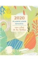 2020 Planificador Semanal y Organizador Con Citas De La Biblia