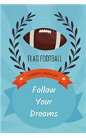 Thick Journal - Back To School Stationery Supplies (119 Pages) - Flag Football