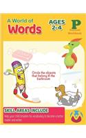 Preschool Workbook - A Wolrd of Words