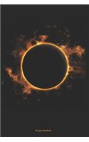 Eclipse Notebook: Solar Eclipse Journal Moon Lovers Diary Space Planner Astronomy Agenda Constellation Composition Book (140 Pages)