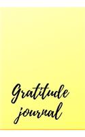 Gratitude Journal: Carnet de gratitude, journal de bien-être, pensée positive, cahier d'exercices de gratitude