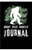 Boggy Creek Monster Journal