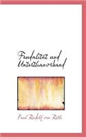 Feudalit T Und Unterthanvrband