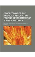 Proceedings of the American Association for the Advancement of Science Volume 8: (English)