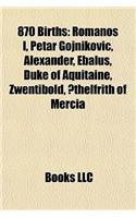 870 Births: Romanos I(English)