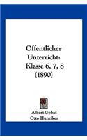 Offentlicher Unterricht