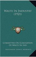Waste in Industry (1921)