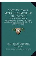 State Of Egypt After The Battle Of Heliopolis