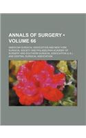 Annals of Surgery (Volume 66 )