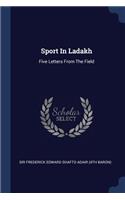 Sport In Ladakh