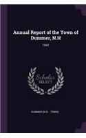 Annual Report of the Town of Dummer, N.H