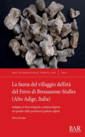 fauna del villaggio dell'età del Ferro di Bressanone-Stufles (Alto Adige, Italia)