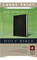 Large Print Compact Bible-NLT: New Living Translation, Black