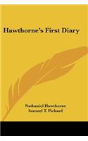 Hawthorne's First Diary