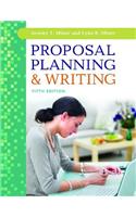 Proposal Planning & Writing
