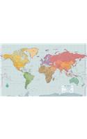 Peel & Stick World Wall Map