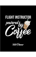 Flight Instructor Powered By Coffee 2020 Planner