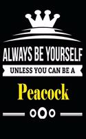 Always be Yourself Unless you Can Be A Peacock