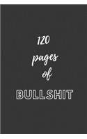 120 pages of bullshit