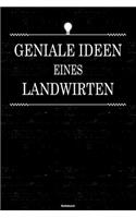Geniale Ideen eines Landwirts Notizbuch