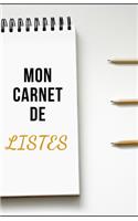 Mon Carnet de Listes