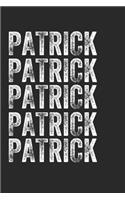 Name PATRICK Journal Customized Gift For PATRICK A beautiful personalized