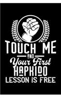 Touch me - first Hapkido lesson free