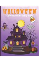 Halloween Coloring and Activity Book for Kids Ages 8-10