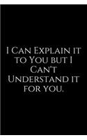 I Can Explain