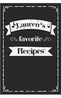 Lauren's favorite recipes