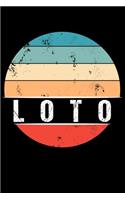 Loto: 100 Pages 6 'x 9' -Dot Graph Paper Journal Manuscript - Planner - Scratchbook - Diary