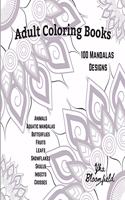 Adult Coloring Books 100 Mandalas Designs