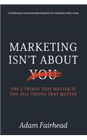 Marketing Isn't About You