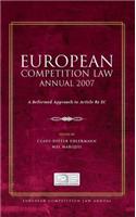 European Competition Law Annual 2007