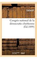 Congrès National de la Démocratie Chrétienne (Éd.1899)