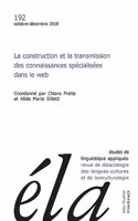 Etudes de Linguistique Appliquee - N4/2018