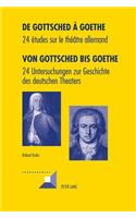 de Gottsched A Goethe- Von Gottsched Bis Goethe