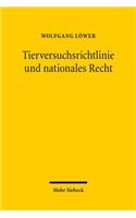 Tierversuchsrichtlinie und nationales Recht