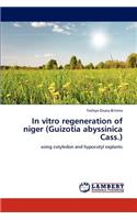 In vitro regeneration of niger (Guizotia abyssinica Cass.)