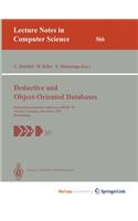 Deductive and Object-Oriented Databases