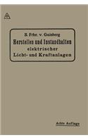 Herstellen Und Instandhalten Elektrischer Licht-Und Kraftanlagen