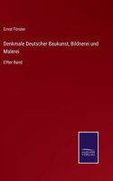 Denkmale Deutscher Baukunst, Bildnerei und Malerei