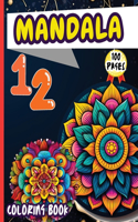 Mandala 12 Coloring Book