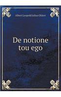 De notione tou ego