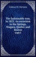 THE FASHIONABLE TOUR IN 1825. AN EXCURS