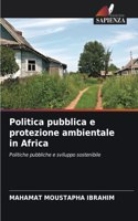 Politica pubblica e protezione ambientale in Africa
