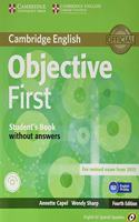Objective First for Spanish Speakers Self-Study Pack (Student's Book with Answers, Class CDs (3))