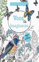 Livro de Colorir Antiestresse Voos Da Imaginacao
